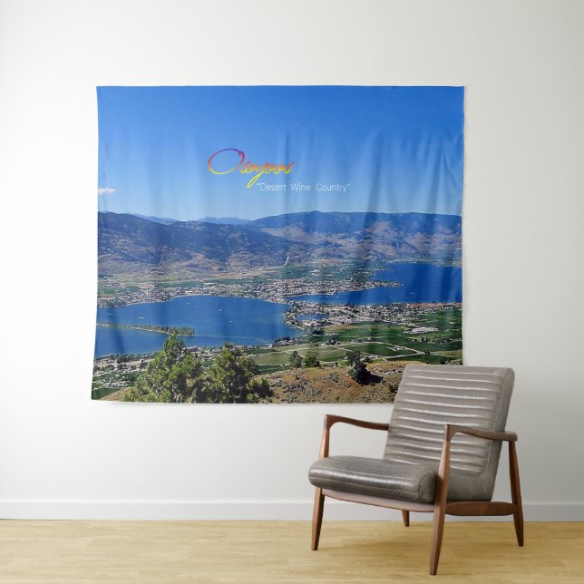 Osoyoos Desert Wine Country Tapestry (In Situ (Horizontal))
