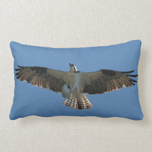 Osprey Bird Fish Wildlife Animal Throw Pillow