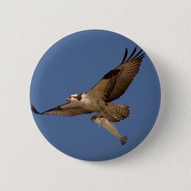 Osprey Fisher 2 Inch Round Button (Front)