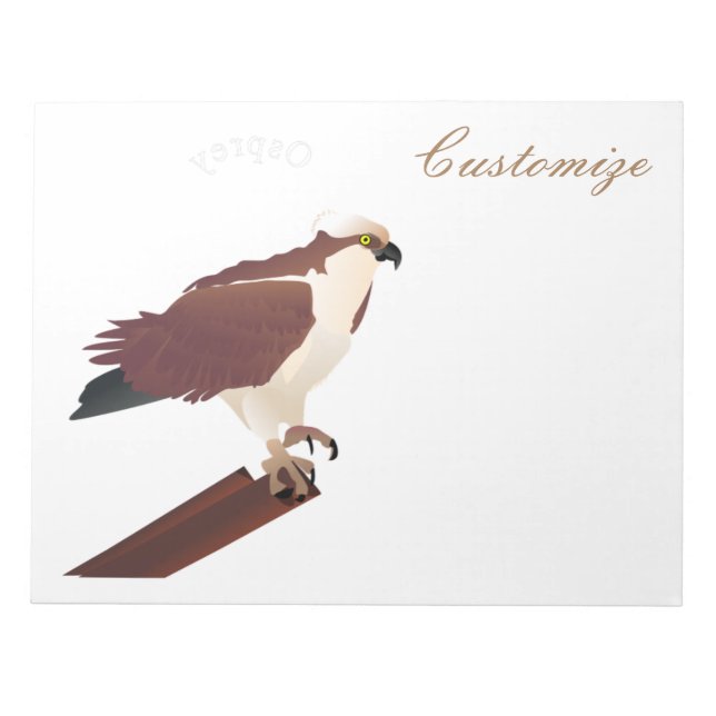 Osprey Hawk Raptor Thunder_Cove Notepad (Front)