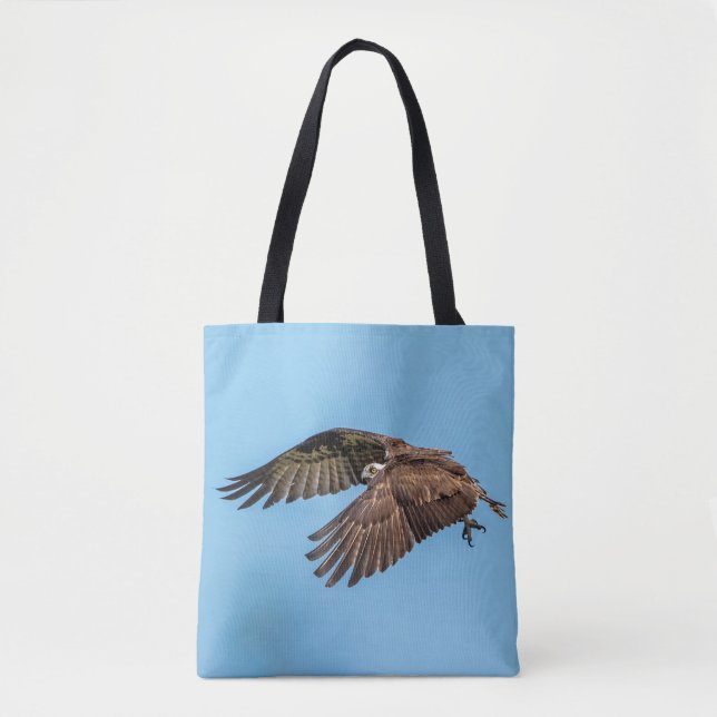 Osprey in flight at Honeymoon Island State Park Tote Bag (Front)