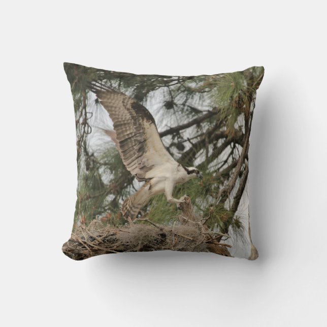 Osprey Landing Pillow (Front)