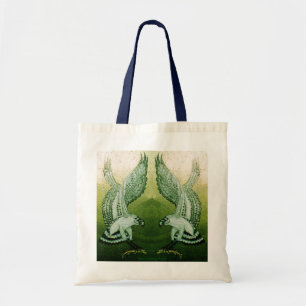 Ospreys Budget Tote Bag in Natural & Navy