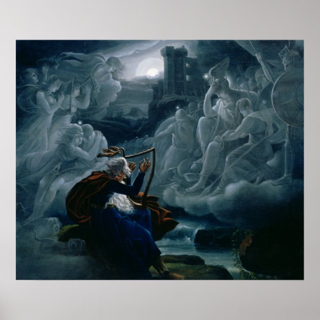 Ossian conjures up the spirits poster (Front)