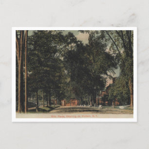 Ossining on the Hudson, Ellis Place View, 1907 Postcard