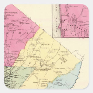 Ossining, Sparta Square Sticker