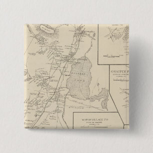 Ossipee, Carroll Co 2 Inch Square Button