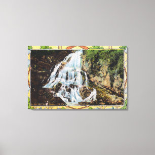 Ossipee Mountain Park View of Bridal Veil Canvas Print