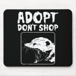 Ossum Adopt Dont Shop Ssum Street Cat Pet Women Me Mouse Pad