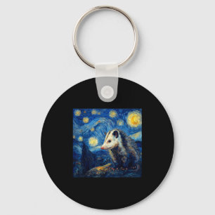 Ossum Ssum Van Gogh Starry Night Keychain