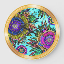 OSTARA: Celestial Resonance- Maximalist Art Clock