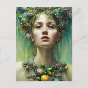 Ostara Goddess Postcard