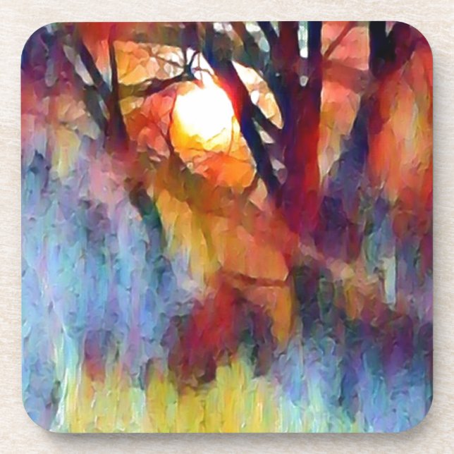 Ostara Moonrise Coaster (Front)