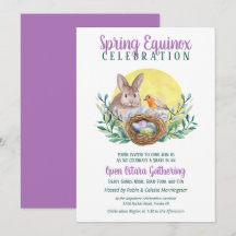 Ostara Spring Equinox Bunny & Bird Nest Sabbat