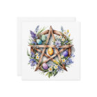 Ostara Star Pentacle Spring Equinox Eostre Wicca