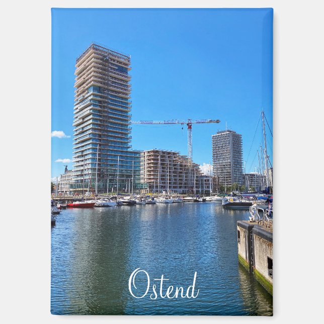 Ostend, Belgium travel Magnet (Front)