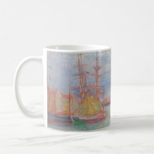 Ostend Harbour by James Ensor (1900) Coffee Mug