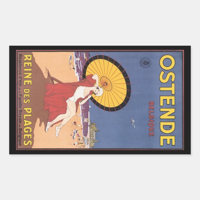 Ostende - Belgique  Sticker (Front)