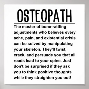 Osteopath  poster