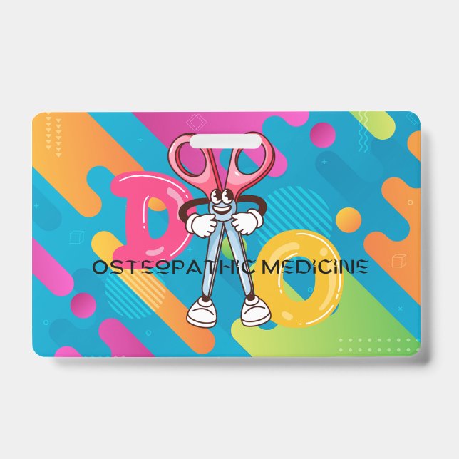 Osteopathic Medicine Badge (Front)