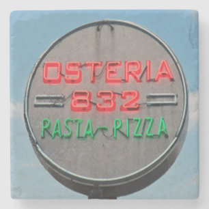 Osteria, Virginia Highland, Atlanta Marble Stone C Coaster