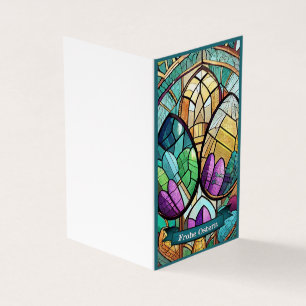 Ostermotiv farbiger Cartoon mit Ostereier 56019