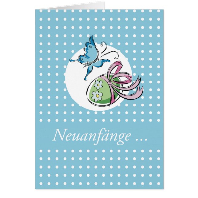 Ostern Schmetterling Neuanfänge (Front)