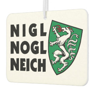 Österreich Steiermark Nogl neich vintage Wappen Air Freshener