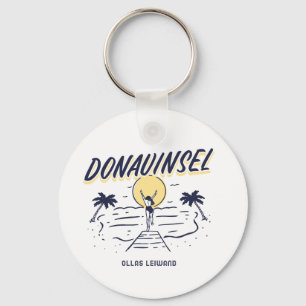Österreich Wien Donauinsel Fun Keychain