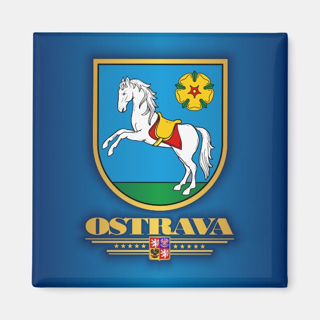Ostrava COA Magnet (Front)