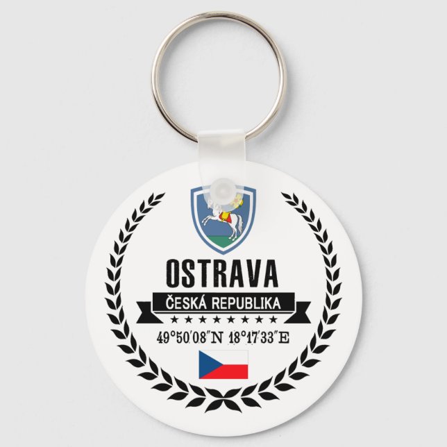Ostrava Keychain (Front)