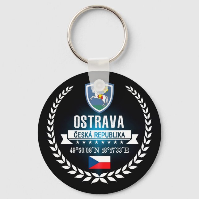 Ostrava Keychain (Front)
