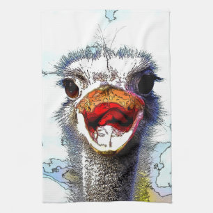 Ostrich20150701 Kitchen Towel