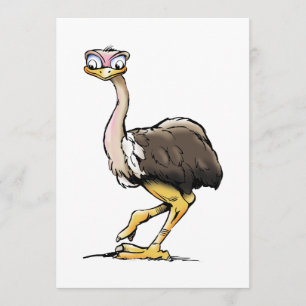 Ostrich Invitations