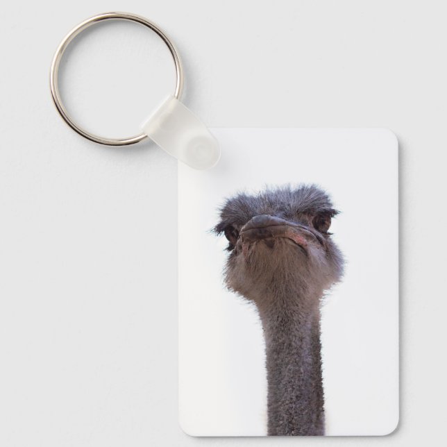ostrich keychain (Front)