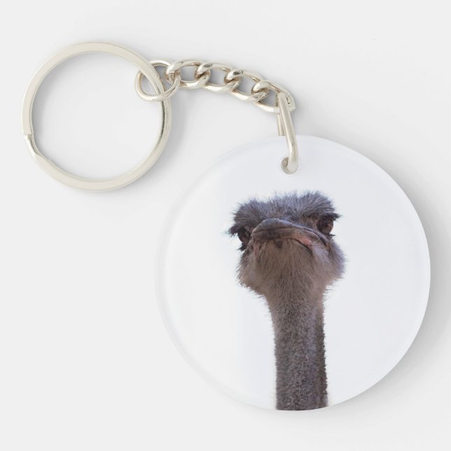 ostrich keychain (Front)