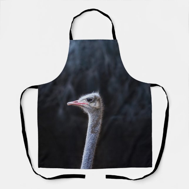 Ostrich Photography Apron (Front)