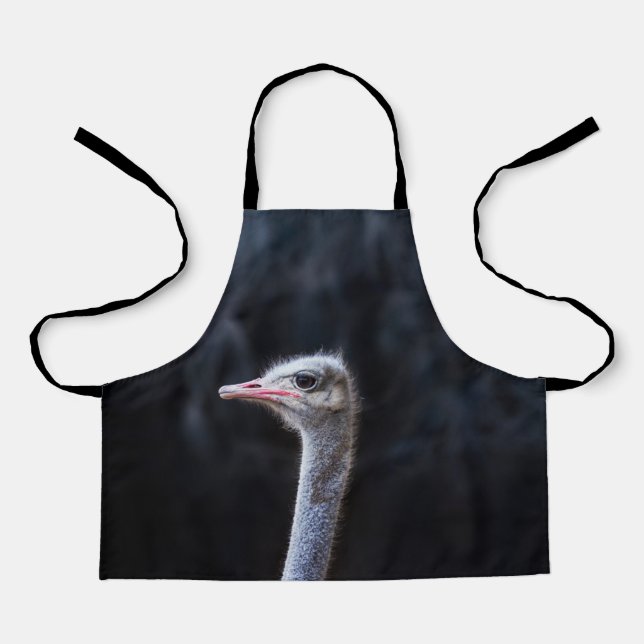 Ostrich Photography Apron (Front)