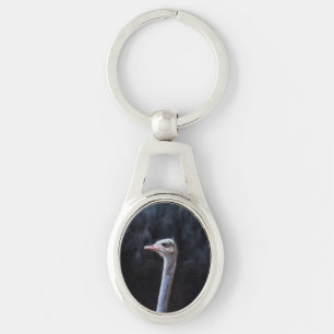 Ostrich Photography Keychain