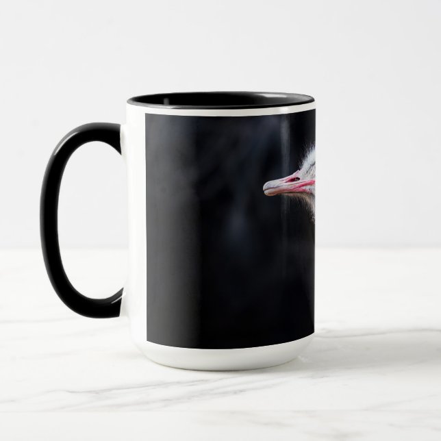 Ostrich Photography Mug (Left)