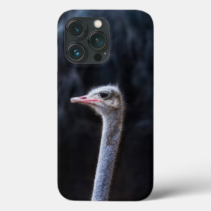 ostrich portrait     iPhone 13 pro case