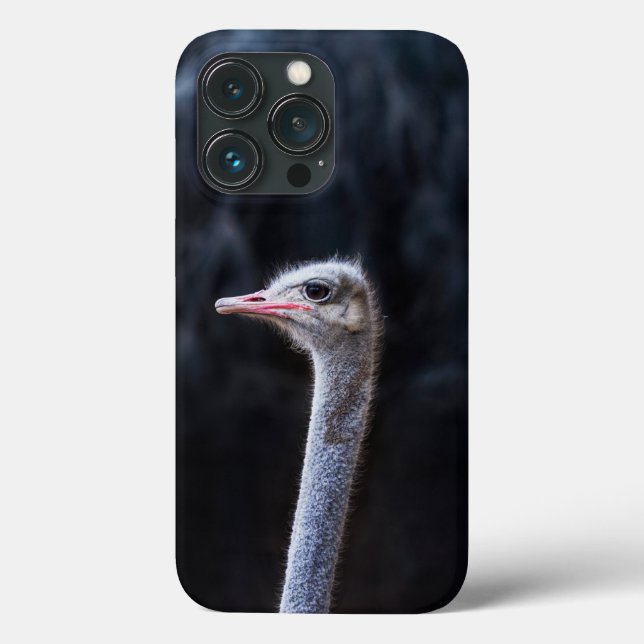 ostrich portrait     Case-Mate iPhone case (Back)