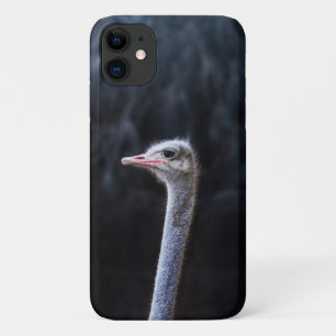 ostrich portrait iPhone 11 case