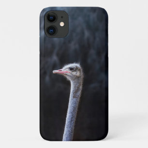 ostrich portrait iPhone 11 case