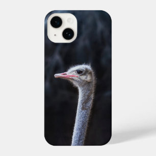 ostrich portrait iPhone 14 case