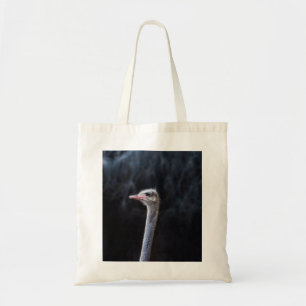 ostrich portrait tote bag