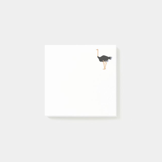 Ostrich Post-it Notes (Front)