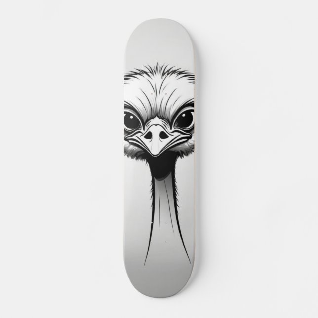 Ostrich Skateboard (Front)