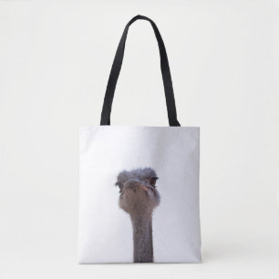 ostrich tote bag