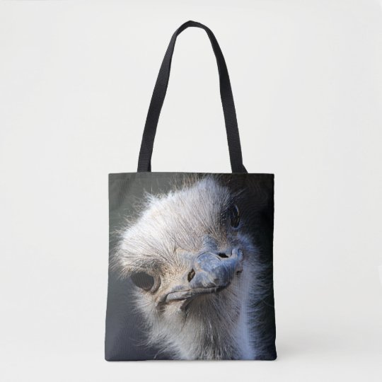 ostrich tote